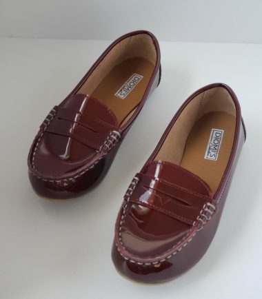 Mocasines discount color vino